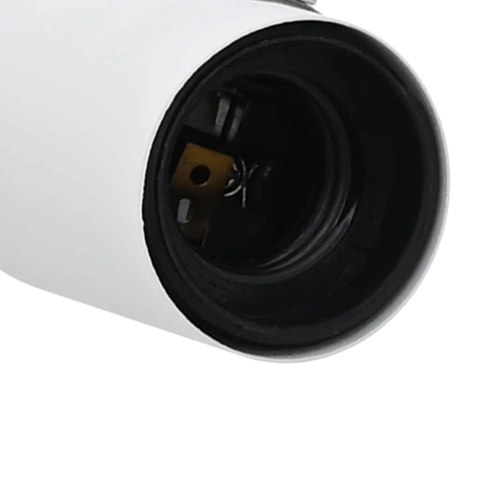 VidaXL Reflektor sufitowy Biały 6.5 x 6 x 11.5 cm Stal