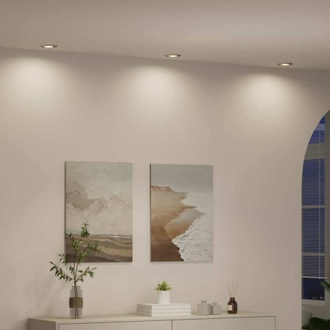 VidaXL Spotlighty Z reflektorami 24 pcs Mosiądz 9 x 9 cm Metal