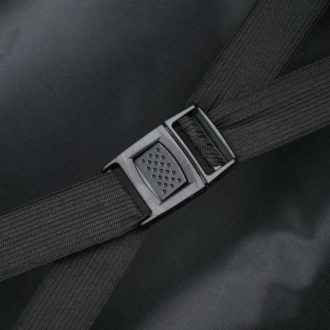 VidaXL Walizka Z blokadą Srebrny 50 x 30 x 76 cm Plastik ABS