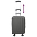 VidaXL Walizka Z blokadą ciemno szary 34 x 23 x 55.5 cm Plastik ABS