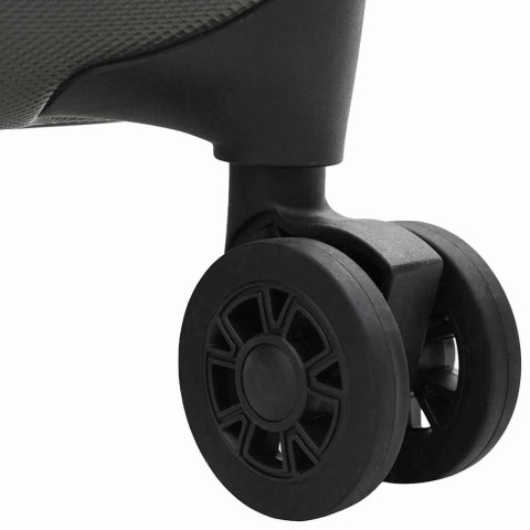 VidaXL Walizka Z blokadą ciemno szary 50 x 30 x 76 cm Plastik ABS