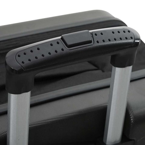 VidaXL Walizka Z blokadą ciemno szary 50 x 30 x 76 cm Plastik ABS