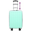 VidaXL Walizka Z blokadą miętowy 43 x 27 x 66 cm Plastik ABS