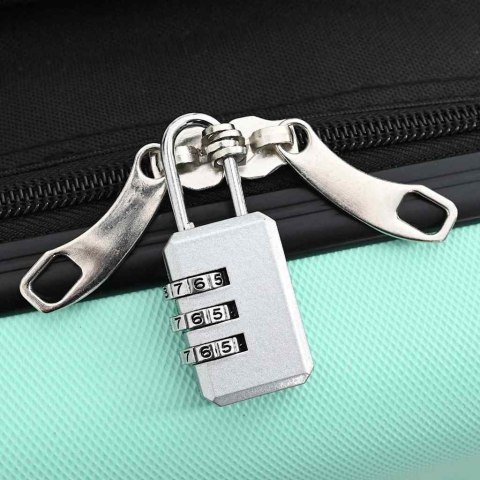 VidaXL Walizka Z blokadą miętowy 50 x 30 x 76 cm Plastik ABS