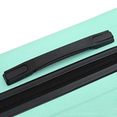 VidaXL Zestaw Walizek 3 pcs miętowy 50 x 31 x 78 cm Plastik ABS i stal