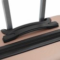 VidaXL Zestaw Walizek Z blokadą 3 pcs różowe złoto 50 x 31 x 78 cm