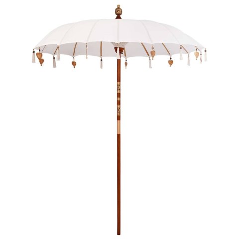 VidaXL Baliński Parasol Kremowy 185 x 185 x 260 cm