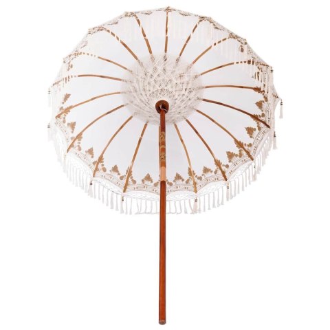 VidaXL Baliński Parasol Kremowy 185 x 185 x 260 cm