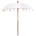VidaXL Baliński Parasol Kremowy 215 x 215 x 260 cm