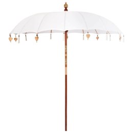 VidaXL Baliński Parasol Kremowy 215 x 215 x 260 cm
