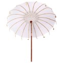 VidaXL Baliński Parasol Kremowy 215 x 215 x 260 cm