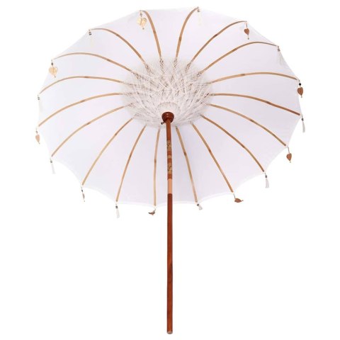 VidaXL Baliński Parasol Kremowy 215 x 215 x 260 cm