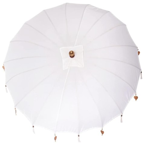 VidaXL Baliński Parasol Kremowy 215 x 215 x 260 cm