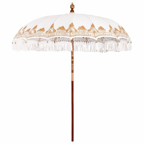 VidaXL Baliński Parasol Kremowy 215 x 215 x 260 cm