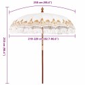 VidaXL Baliński Parasol Kremowy 215 x 215 x 260 cm