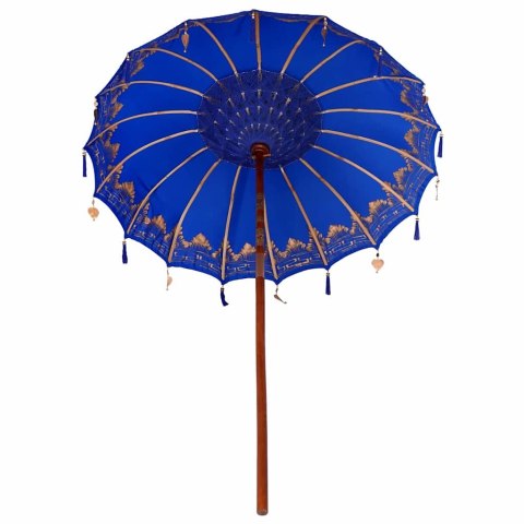 VidaXL Baliński Parasol Niebieski 185 x 185 x 260 cm