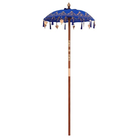 VidaXL Baliński Parasol Niebieski 95 x 95 x 260 cm