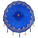 VidaXL Baliński Parasol Niebieski 95 x 95 x 260 cm