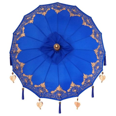 VidaXL Baliński Parasol Niebieski 95 x 95 x 260 cm