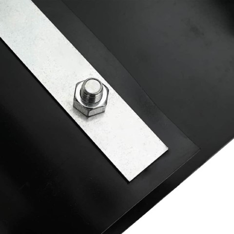 VidaXL Bariera korzeniowa Czarny 0.7 x 3 m HDPE