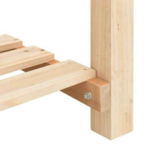 DONICZKA OGRODOWA BEŻOWY 115X59X76,5CM DREWNO ŚWIERKOWE