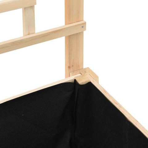 DONICZKA OGRODOWA BEŻOWY 115X60,5X153CM DREWNO ŚWIERKOWE