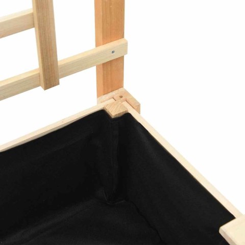 DONICZKA OGRODOWA BEŻOWY 71X38X152CM DREWNO ŚWIERKOWE