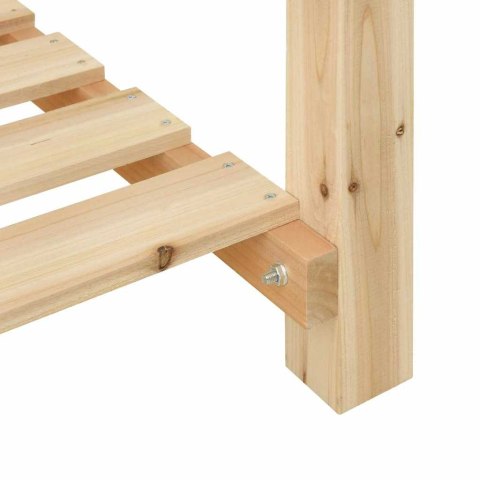 DONICZKA OGRODOWA BEŻOWY 90X90X76,5CM DREWNO ŚWIERKOWE