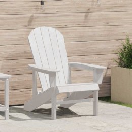 VidaXL Krzesło Adirondack Biały 74 x 82 x 92cm HDPE