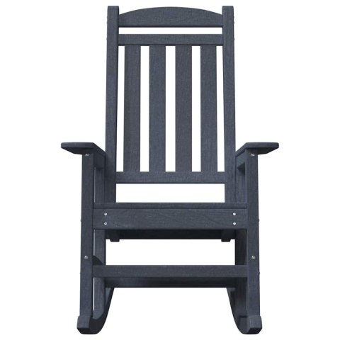 VidaXL Ogrodowe Krzesło Bujańce Granatowy 70 x 92 x 108cm HDPE