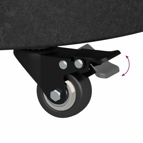 VidaXL Podstawa do parasola Czarny 45 x 45 x 45 cm Granit