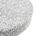 VidaXL Podstawa do parasola Szary 45 x 45 x 45 cm Granit