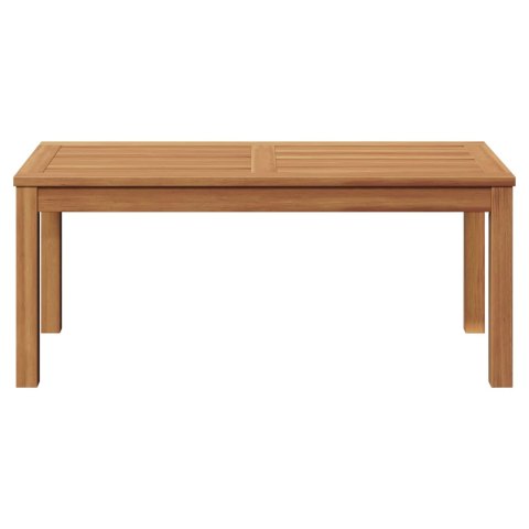STÓŁ OGRODOWY NATURALNY 95X45X40CM LITE DREWNO TEKOWE