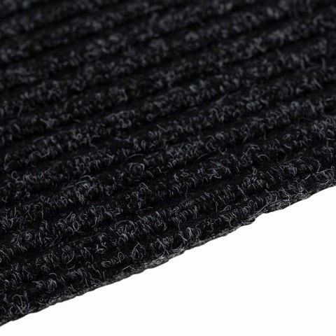BIEŻNIK DYWANOWY ANTRACYT 80X200CM TKANINA