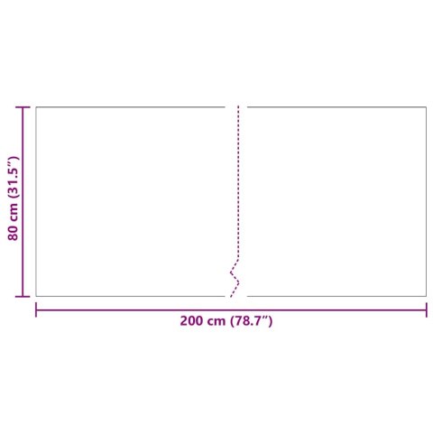BIEŻNIK DYWANOWY ANTRACYT 80X200CM TKANINA