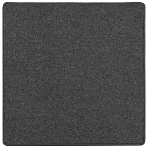 VidaXL Bieżnik dywanowy Ciemnoszary 100 x 100 cm 100% polipropylen
