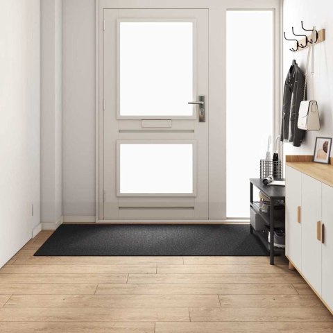 VidaXL Bieżnik dywanowy Ciemnoszary 100 x 200 cm 100% polipropylen