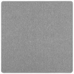 VidaXL Bieżnik dywanowy Jasnoszary 100 x 100 cm 100% polipropylen