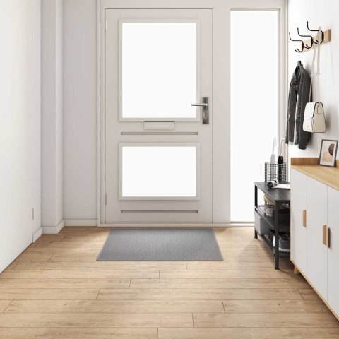 VidaXL Bieżnik dywanowy Jasnoszary 100 x 100 cm 100% polipropylen