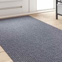 BIEŻNIK DYWANOWY JASNOSZARY 80X250CM TKANINA