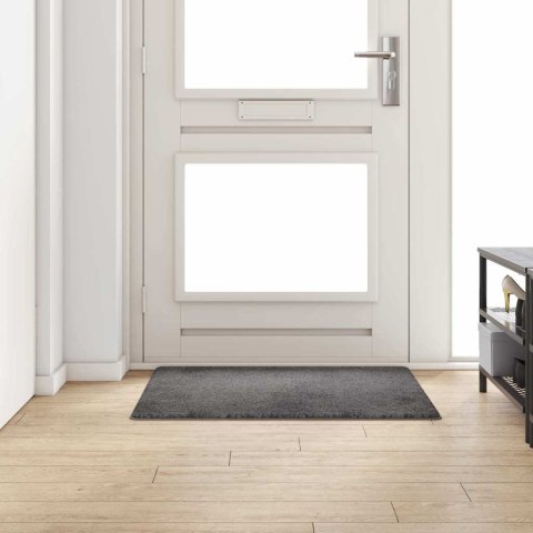 VidaXL Bieżnik dywanowy Szary 100 x 100 cm 100% Poliester Tuft