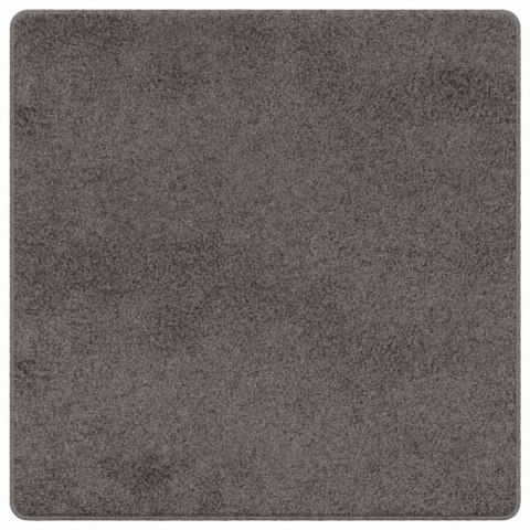 VidaXL Bieżnik dywanowy Szary 100 x 100 cm 100% Poliester Tuft