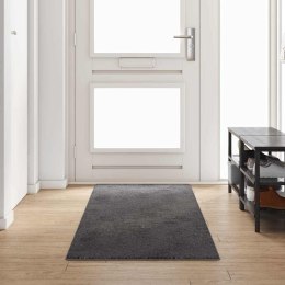 VidaXL Bieżnik dywanowy Szary 80 x 300 cm 100% Poliester Tuft