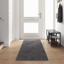 BIEŻNIK DYWANOWY SZARY 80X400CM 100% POLIESTER TUFT
