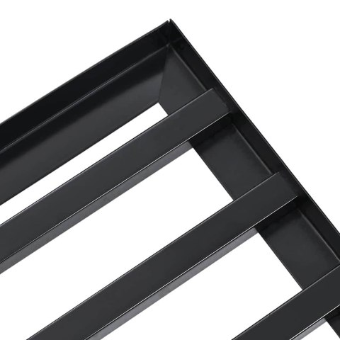 VidaXL Głowica zapasowa do poziomicy ogrodowej Stal malowana proszkowo