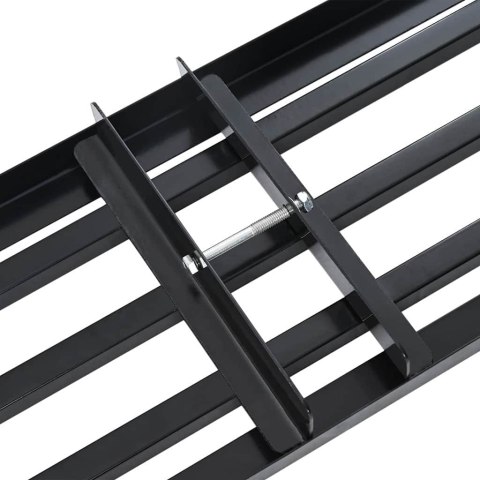 VidaXL Głowica zapasowa do poziomicy ogrodowej Stal malowana proszkowo