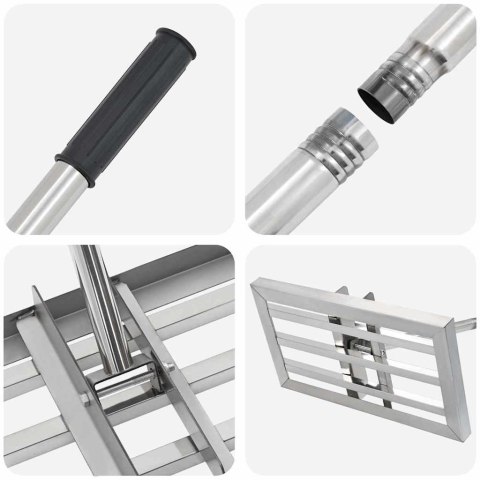 VidaXL Poziomica ogrodowa 45 x 25 x 200 cm