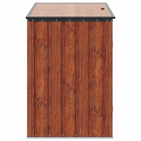 SKRZYNIA DO PRZECHOWYWANIA W OGRODZIE BRĄZOWY