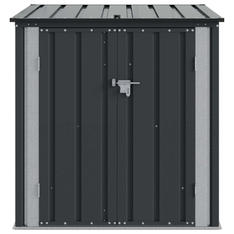 VidaXL Skrzynia do przechowywania w ogrodzie Czarny