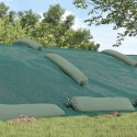 VidaXL Pokrywa na silos Zielony 12 x 5 m HDPE
